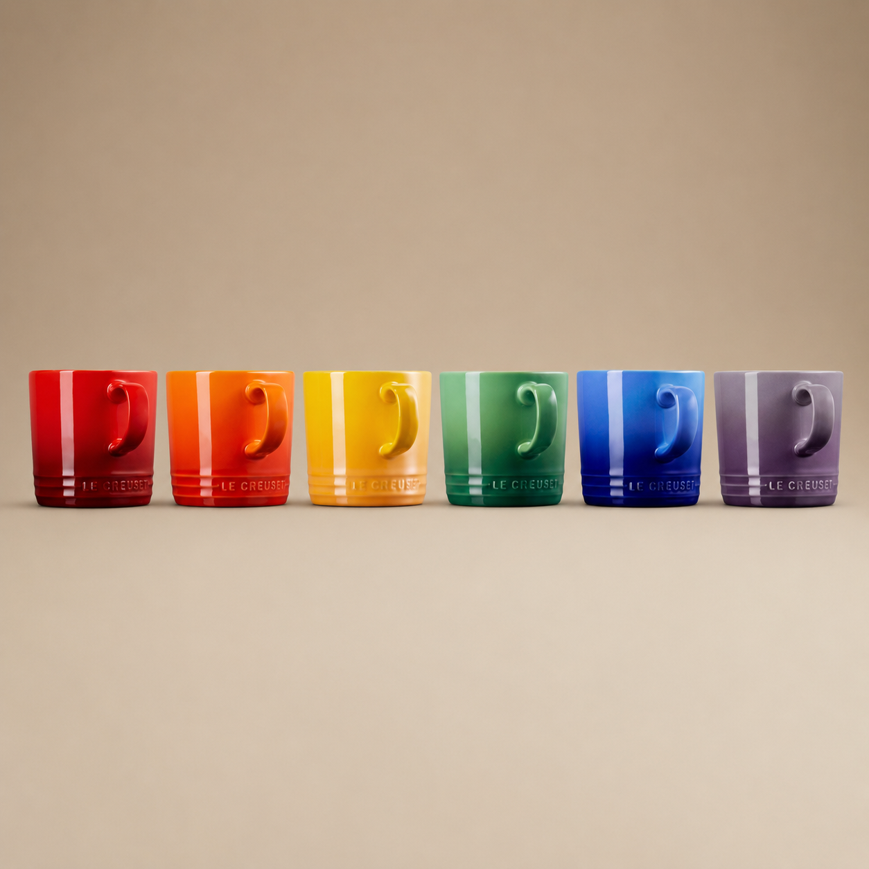 MUG RAINBOW 350 ML LE CREUSET (SET DE 6)