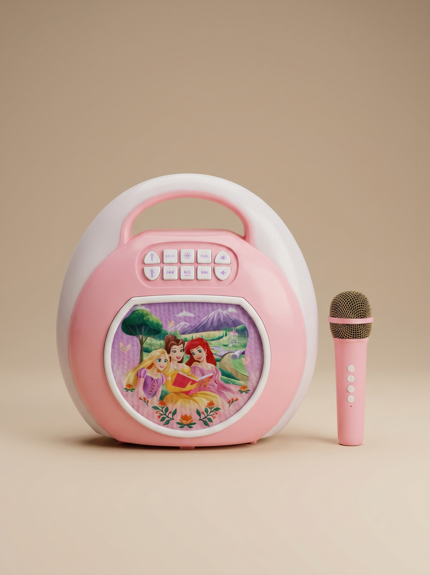 DISNEY PRINCESS BLUETOOTH KARAOKE 2PC