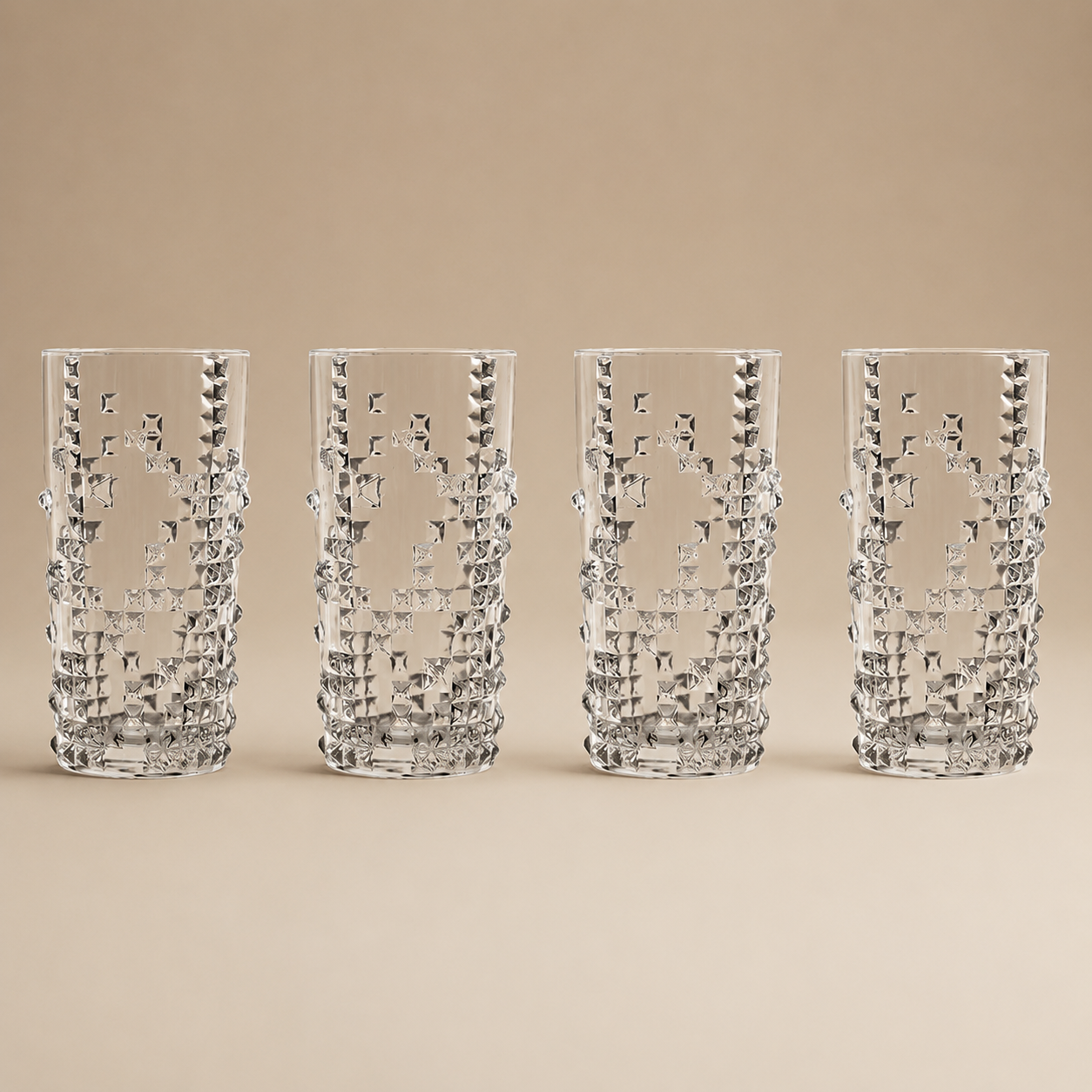 VASOS LONG DRINK PUNK NACHTMANN (SET DE 4)
