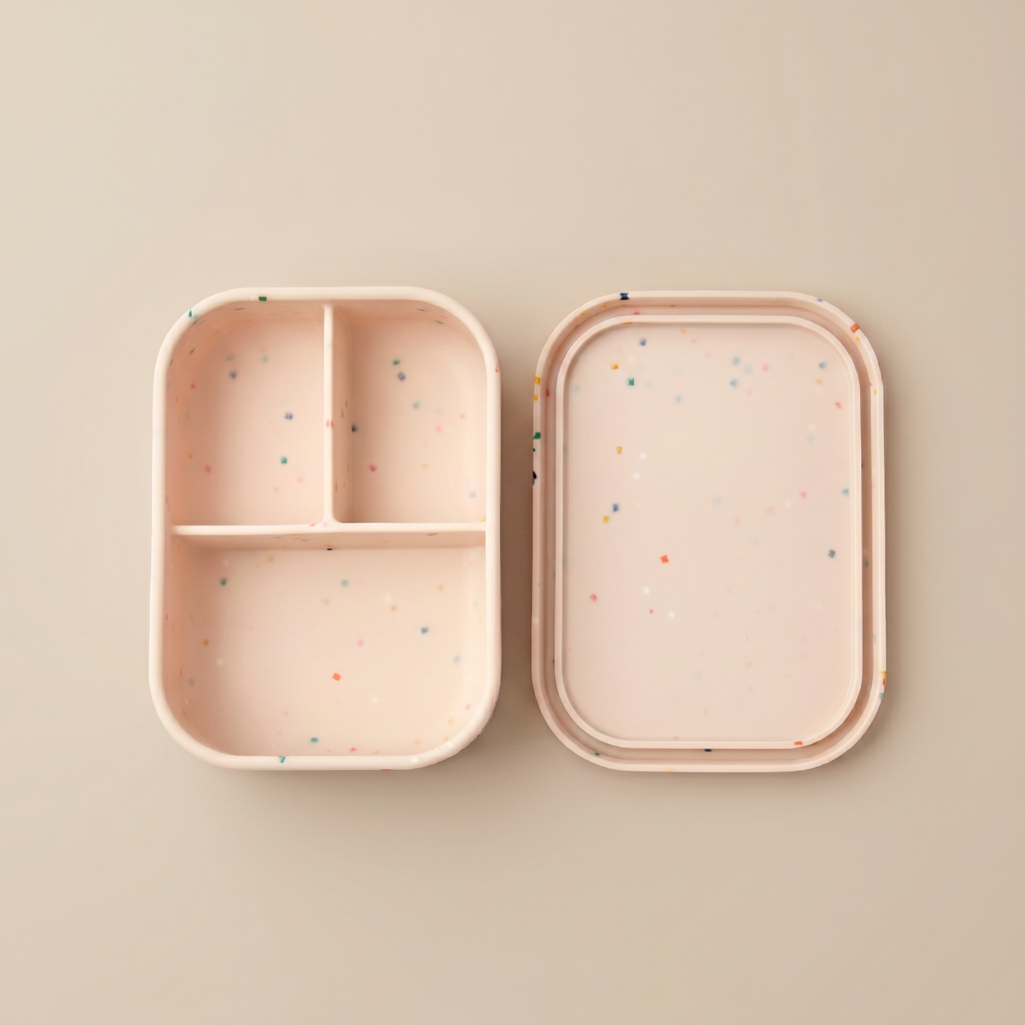 BENTO BOX CONFETTI BEIGE