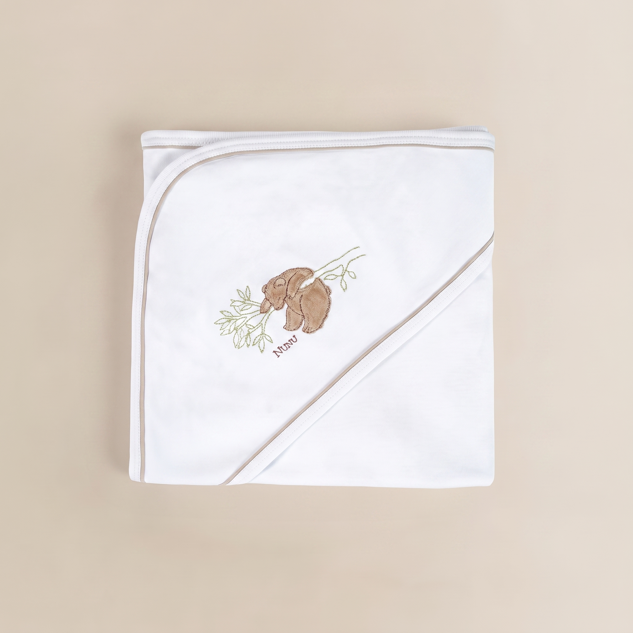 COLCHA ALGODÓN OSO ÁRBOL