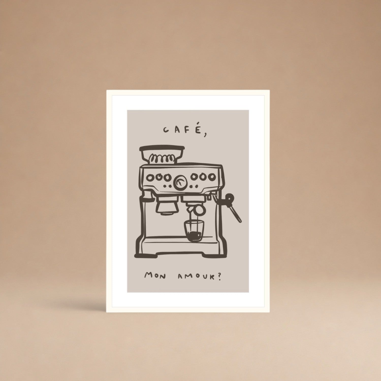 Cuadro Cafe Mon Amour?