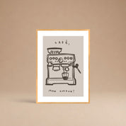 Cuadro Cafe Mon Amour?