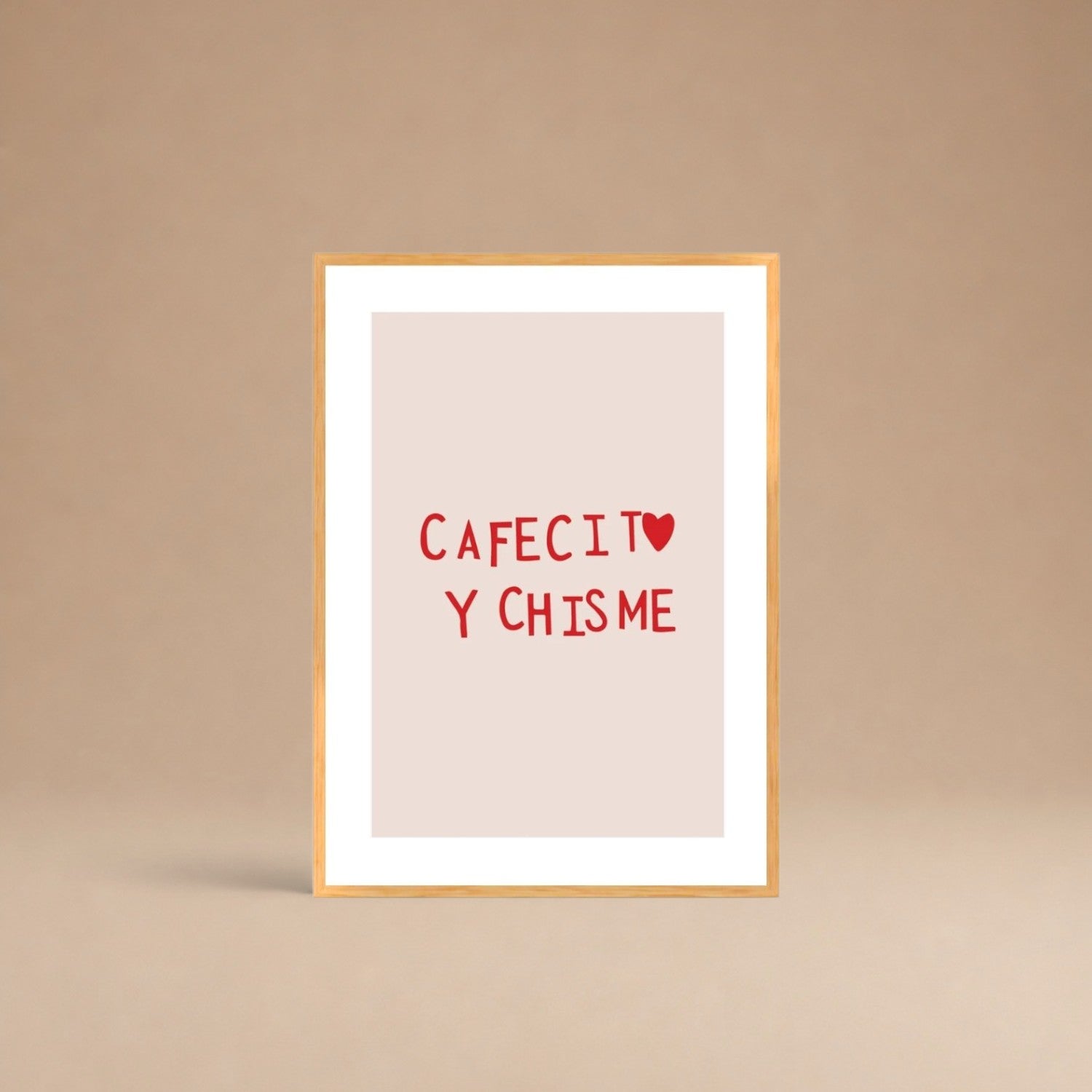 Cuadro Cafecito y Chisme