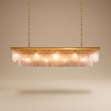 CHANDELIER BARCK REC 125CM