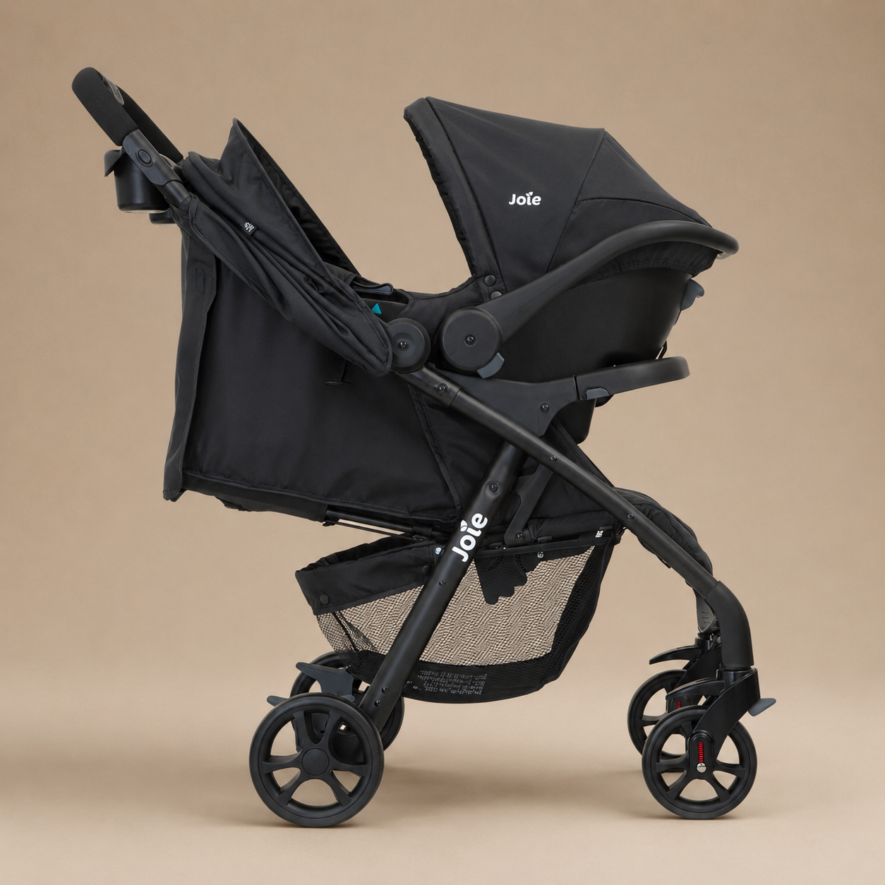 COCHE PARA BEBÉ TRAVEL SYSTEM JOIE MUZE LX & BASE COAL JUVA