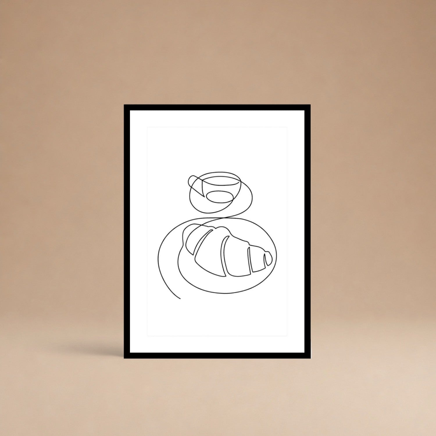 Cuadro Croissant Lineal