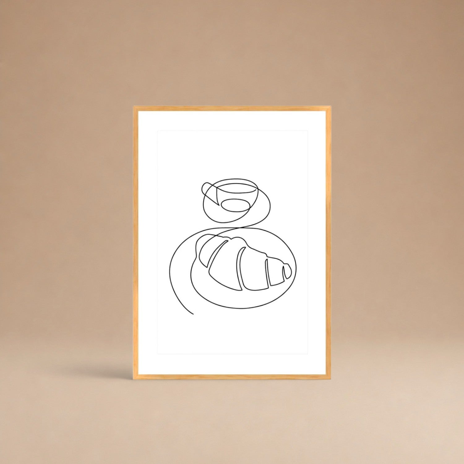 Cuadro Croissant Lineal