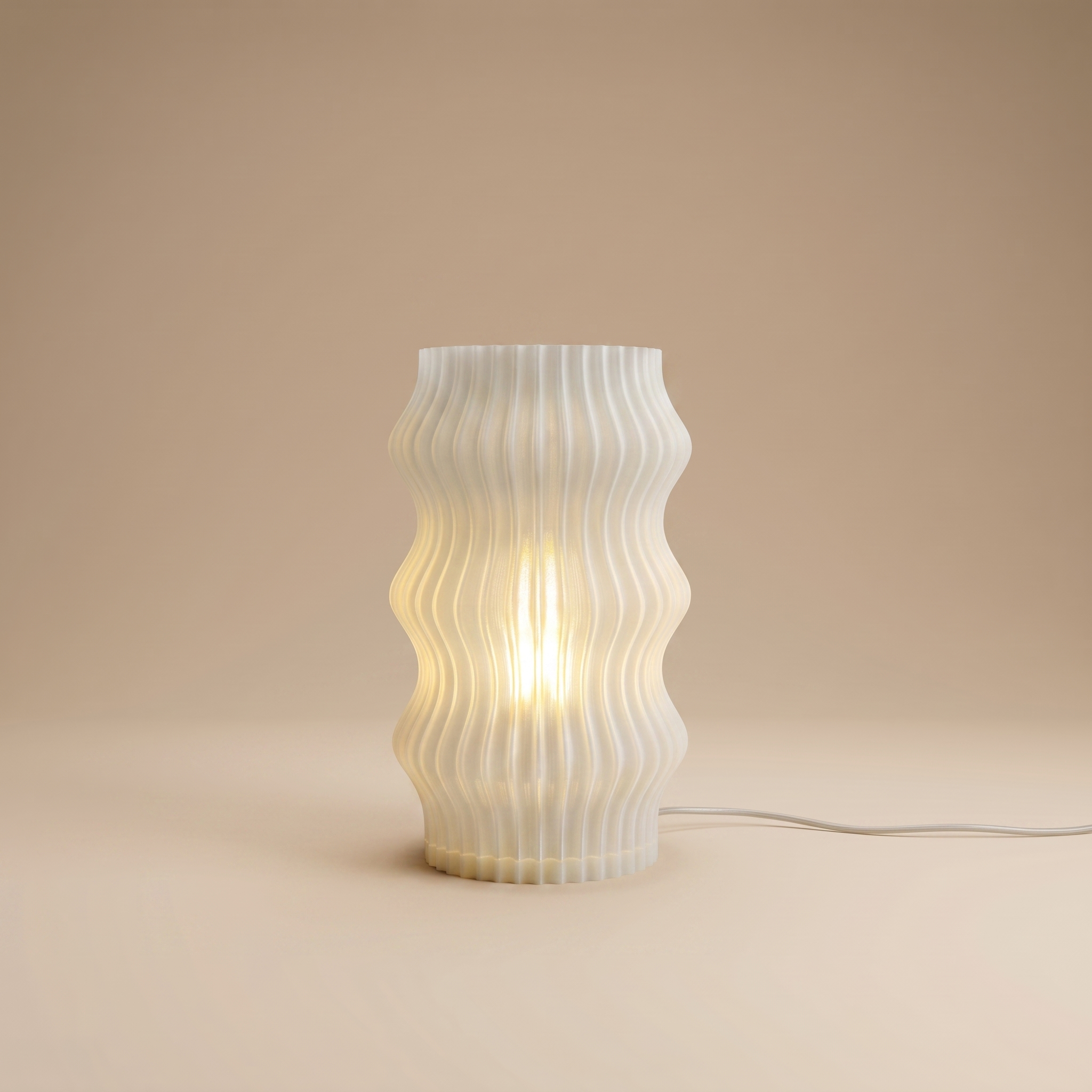 Crystal Vase Lamp