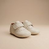 ZAPATO BEBOS SIN SUELA CON COSTURA IVORY