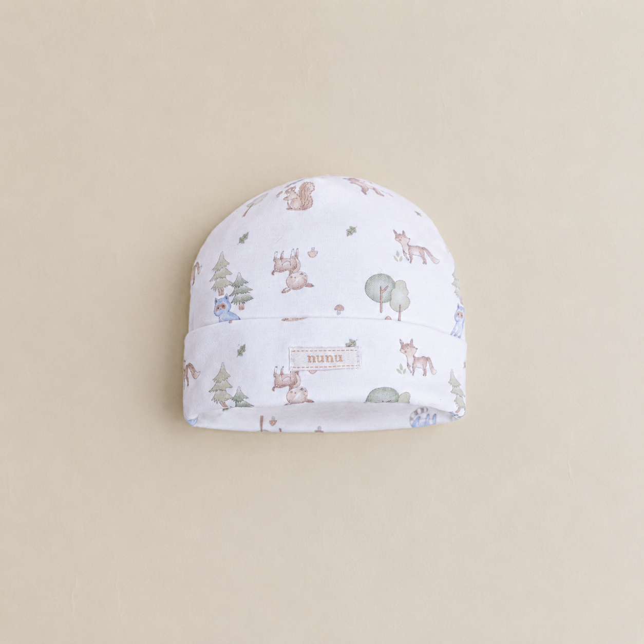 ENTERIZO ESTAMPADO CON GORRO (FOREST)