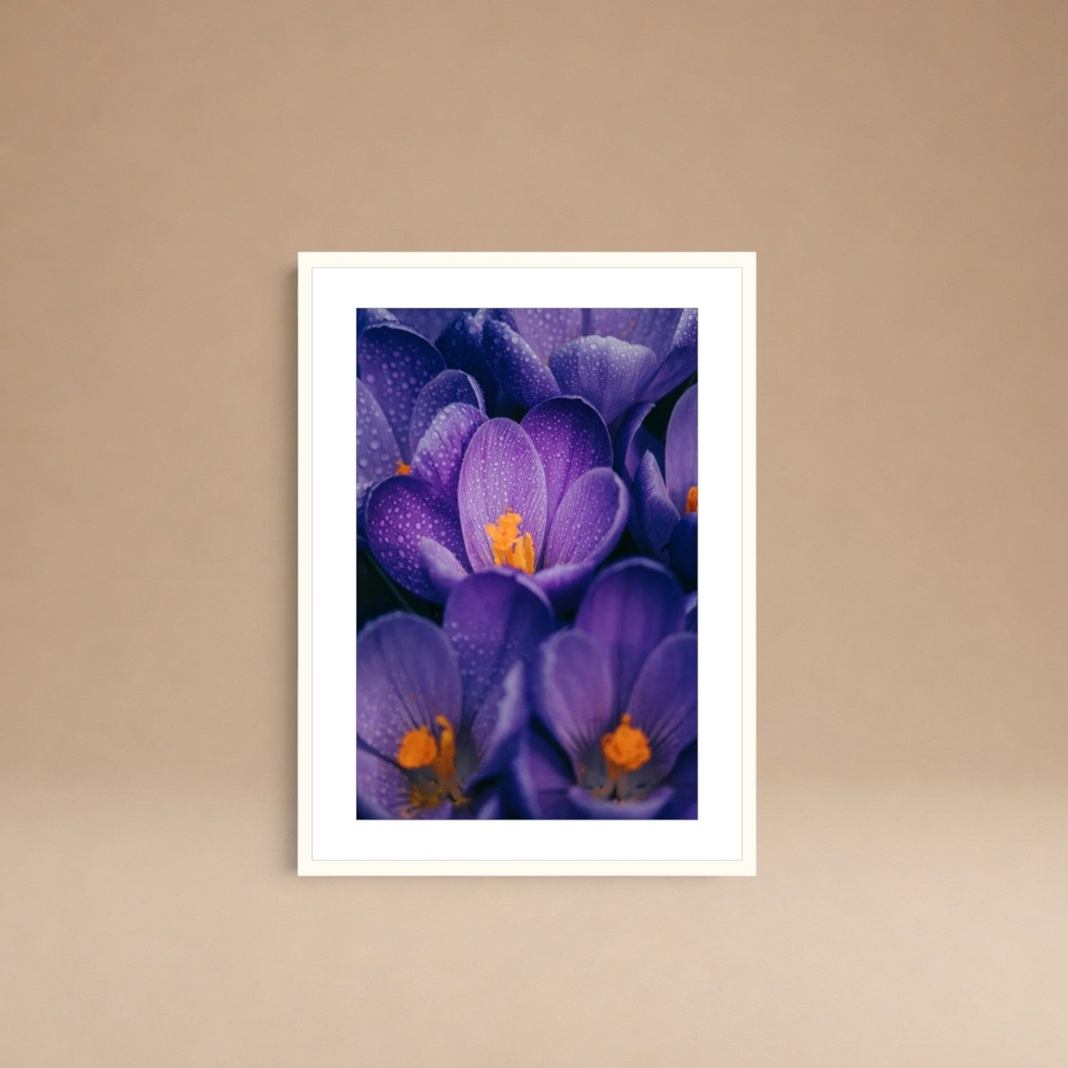 Cuadro Flores Moradas