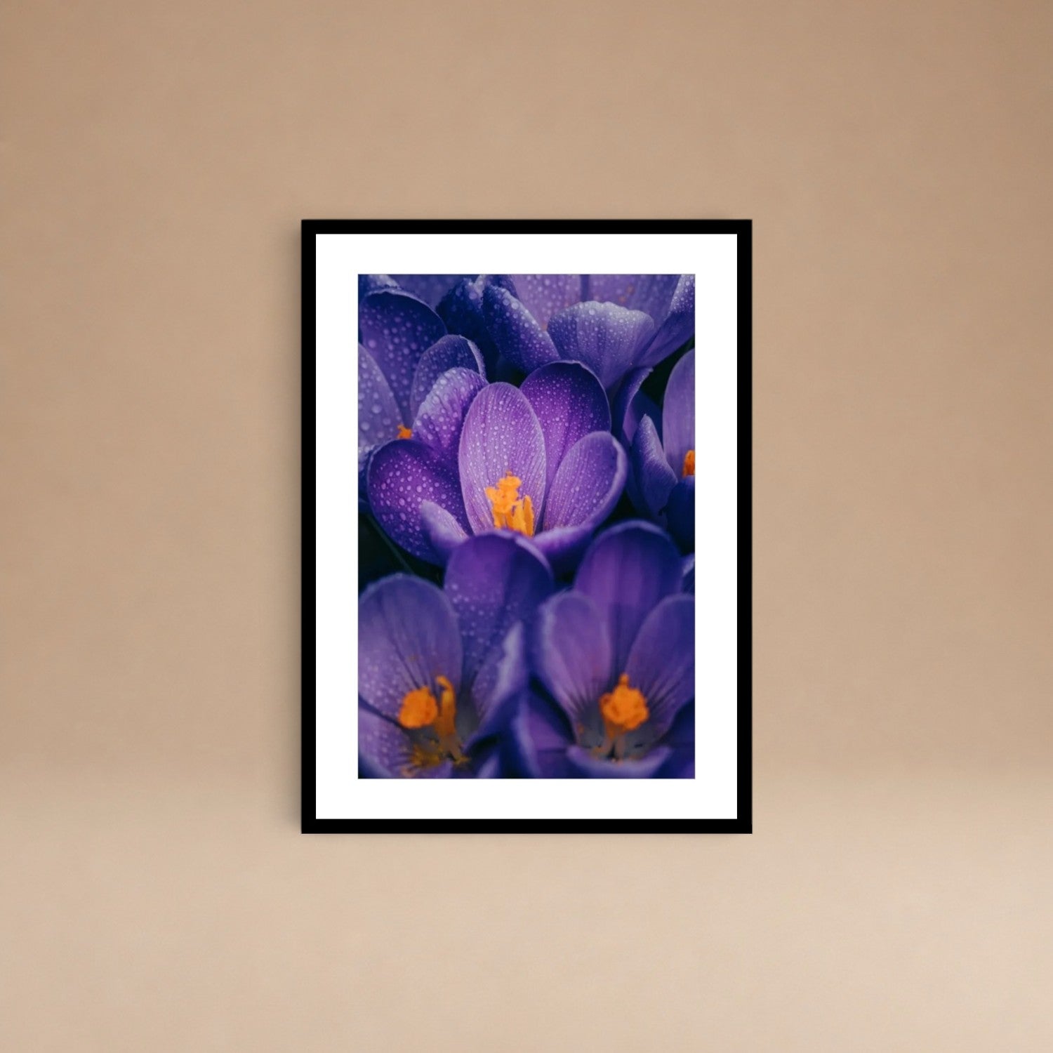 Cuadro Flores Moradas
