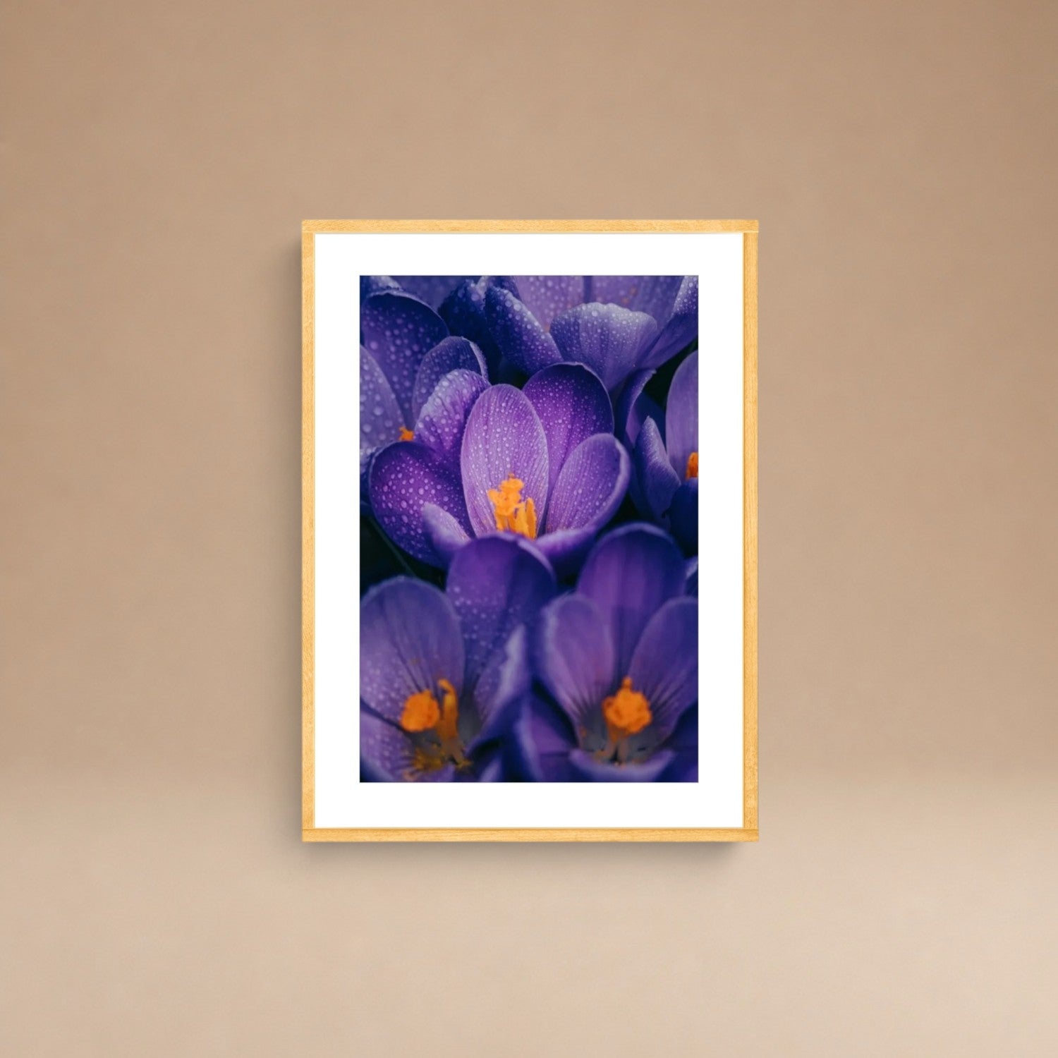 Cuadro Flores Moradas