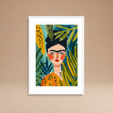 Cuadro Frida Kahlo Tropical
