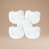 Baberos White - Pack de 5