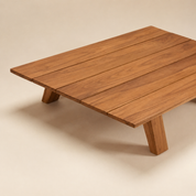 MESA BAJA RECTANGULAR CORAL BANK