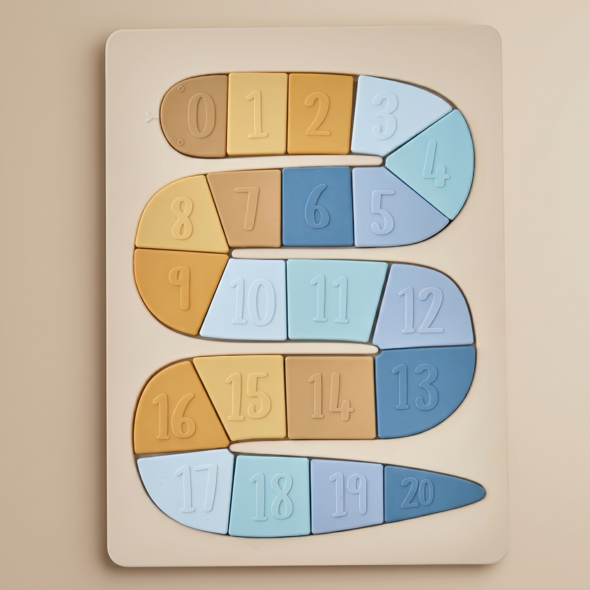ROMPECABEZAS NUMBERS BLUE
