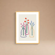 Cuadro Jarrones Minimal