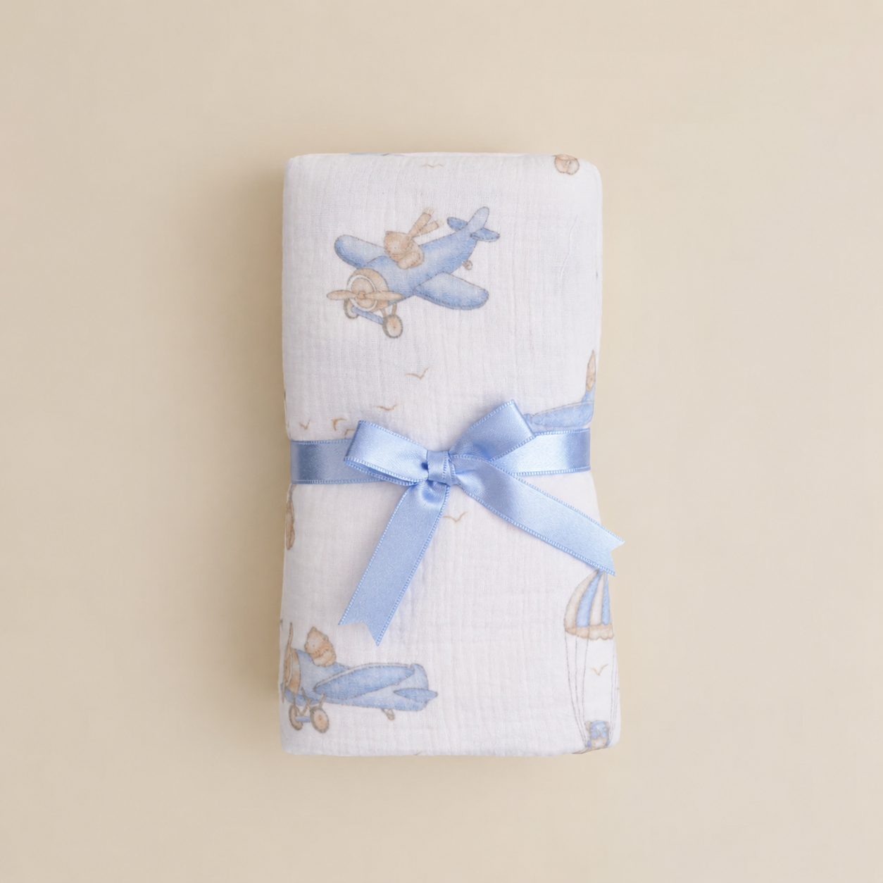 MUSELINA ESTAMPADO AVIÓN