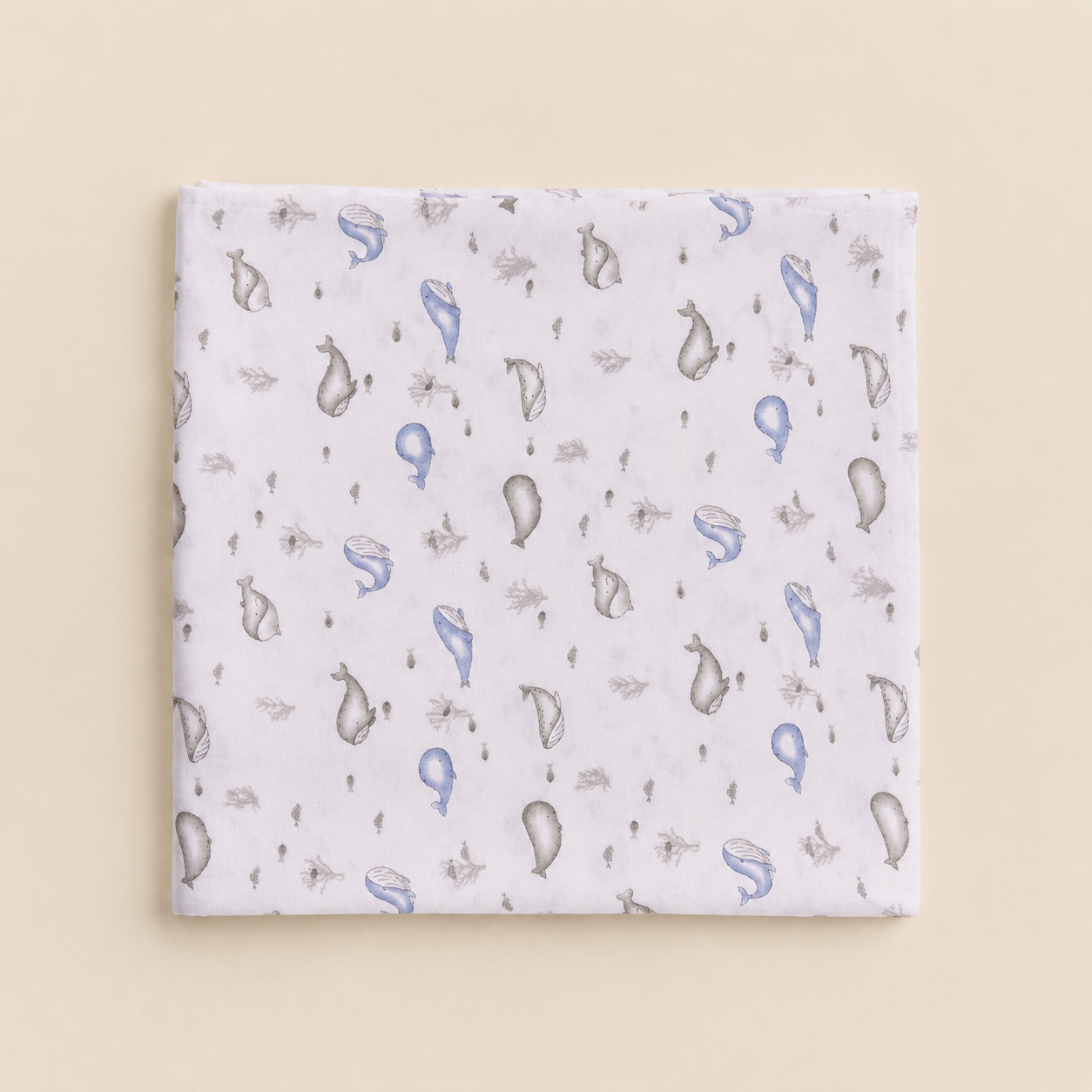 MUSELINA ESTAMPADO BALLENA