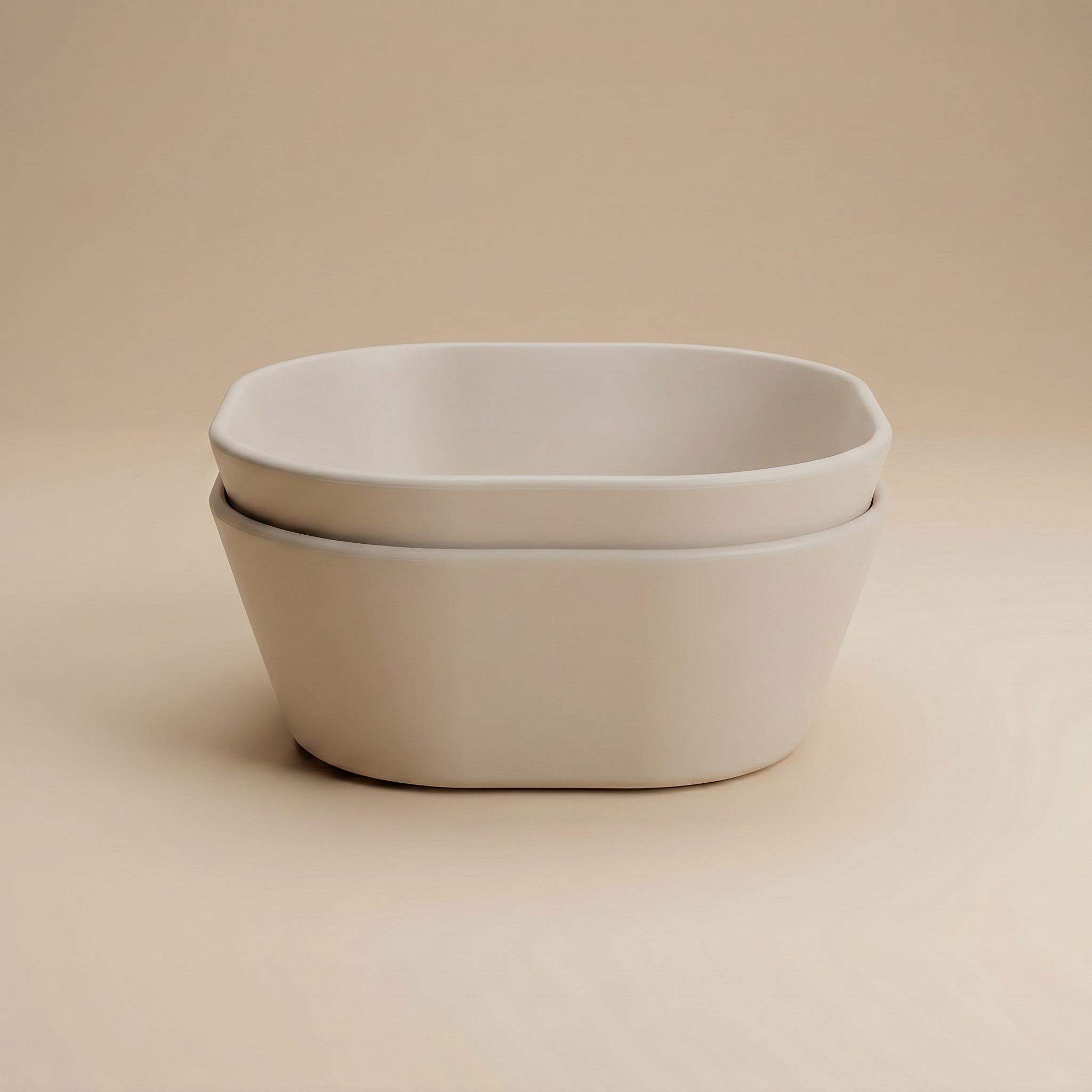 SET 2 BOWLS IVORY