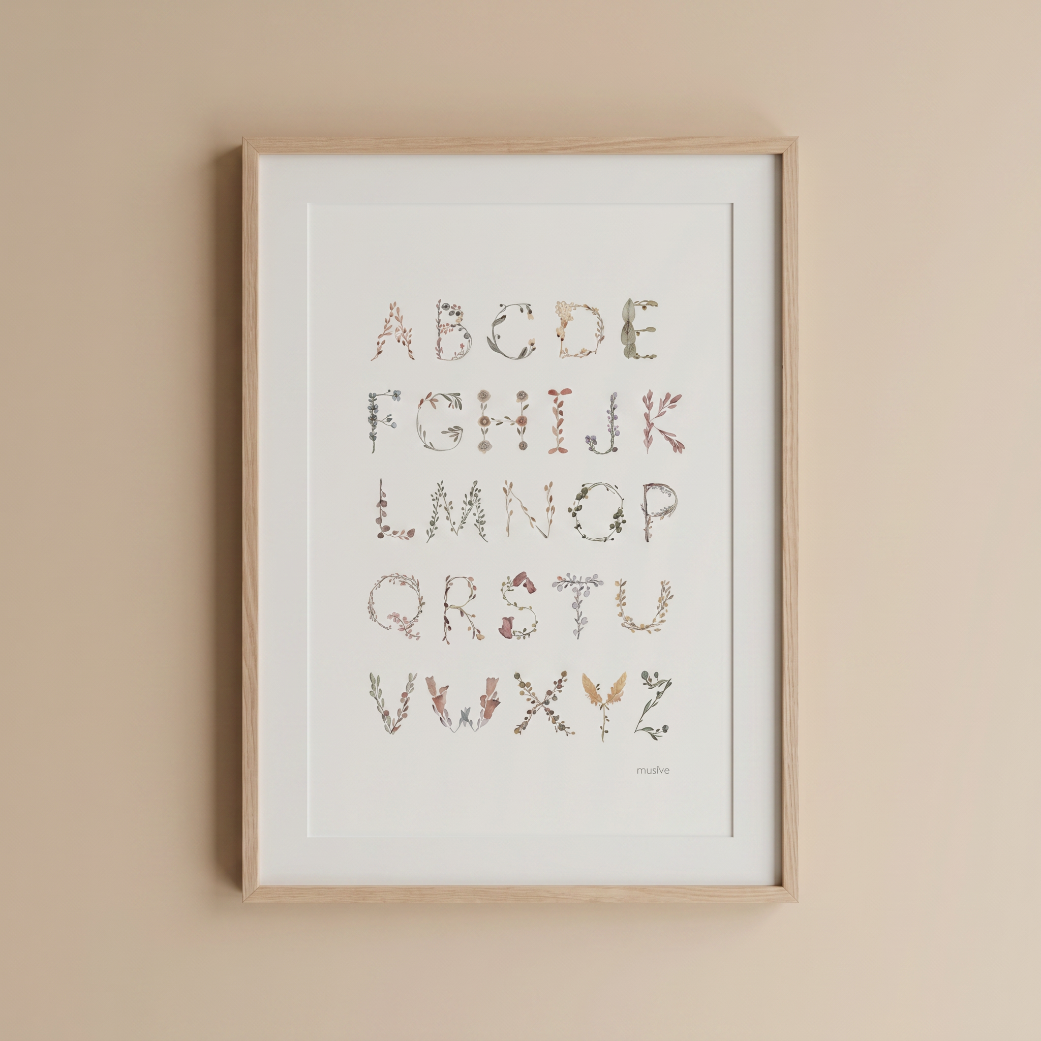 POSTER ALPHABET