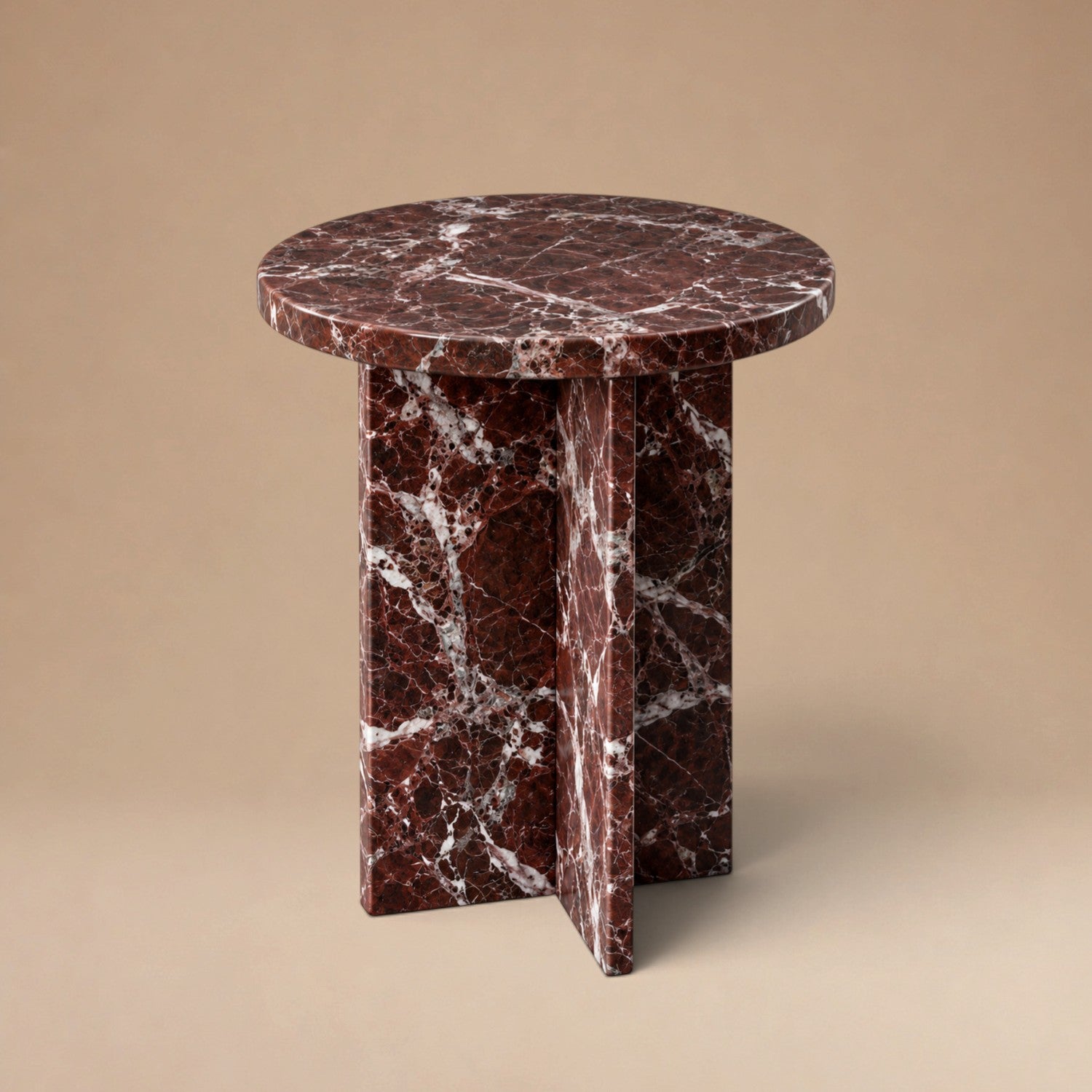 Mesa Vale Mármol Rosso Levanto