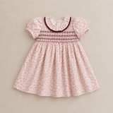 VESTIDO JULIETA ROSA SMOCK - CHARLOTTE STYLE EDICIÓN LIMITADA