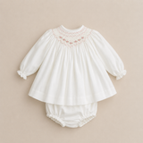 JESUSITO LUXURY SMOCK WHITE