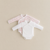 PACK BODY X2 CRUZADO ESTAMPADO CONEJITA CON RAMAS