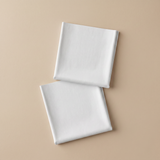 PACK DE 2 SÁBANAS BAJERAS CUNA - BLANCA