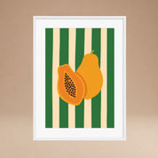 Cuadro Papaya Stripes