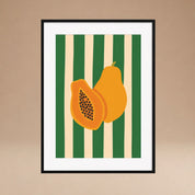 Cuadro Papaya Stripes