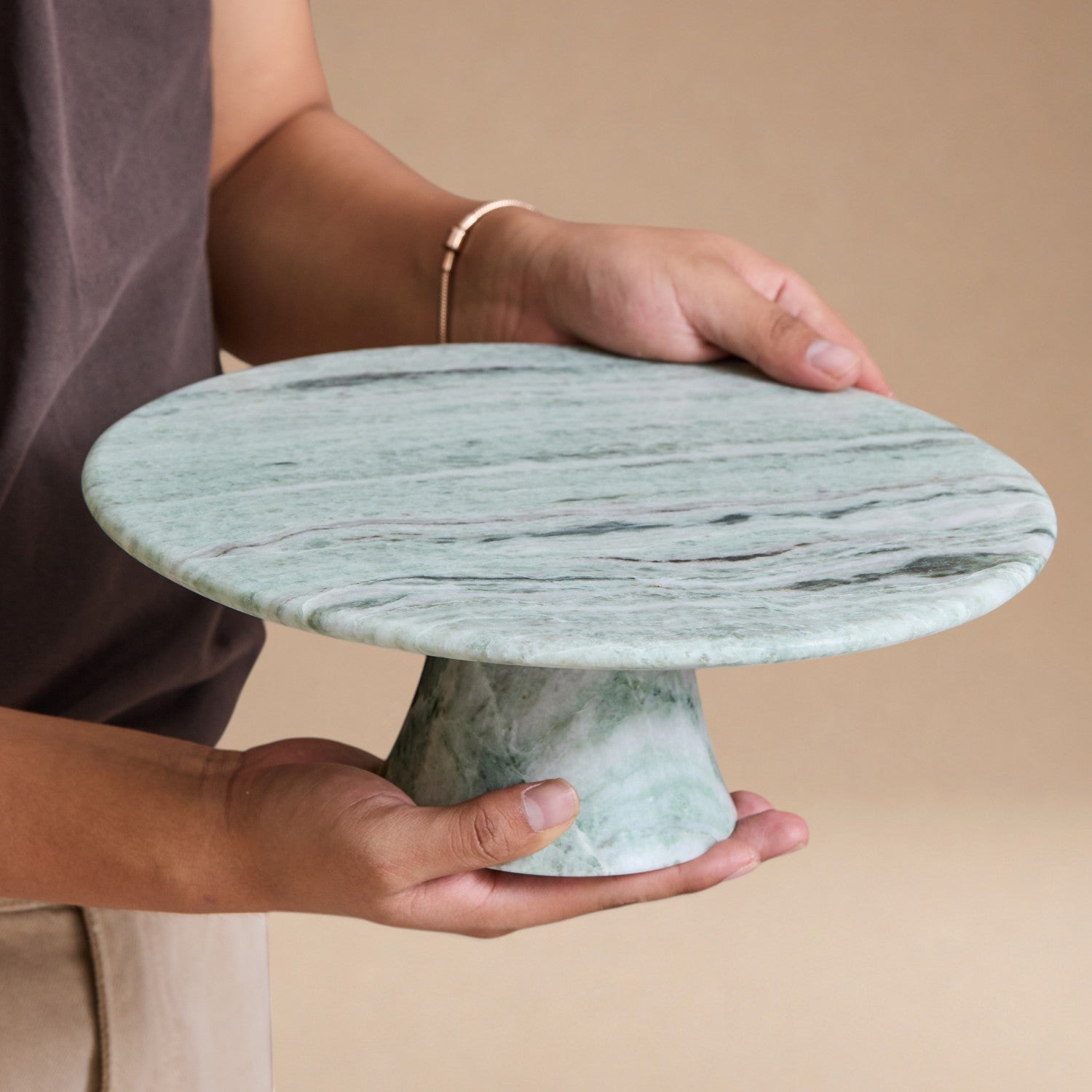 Pedestal Mármol Verde