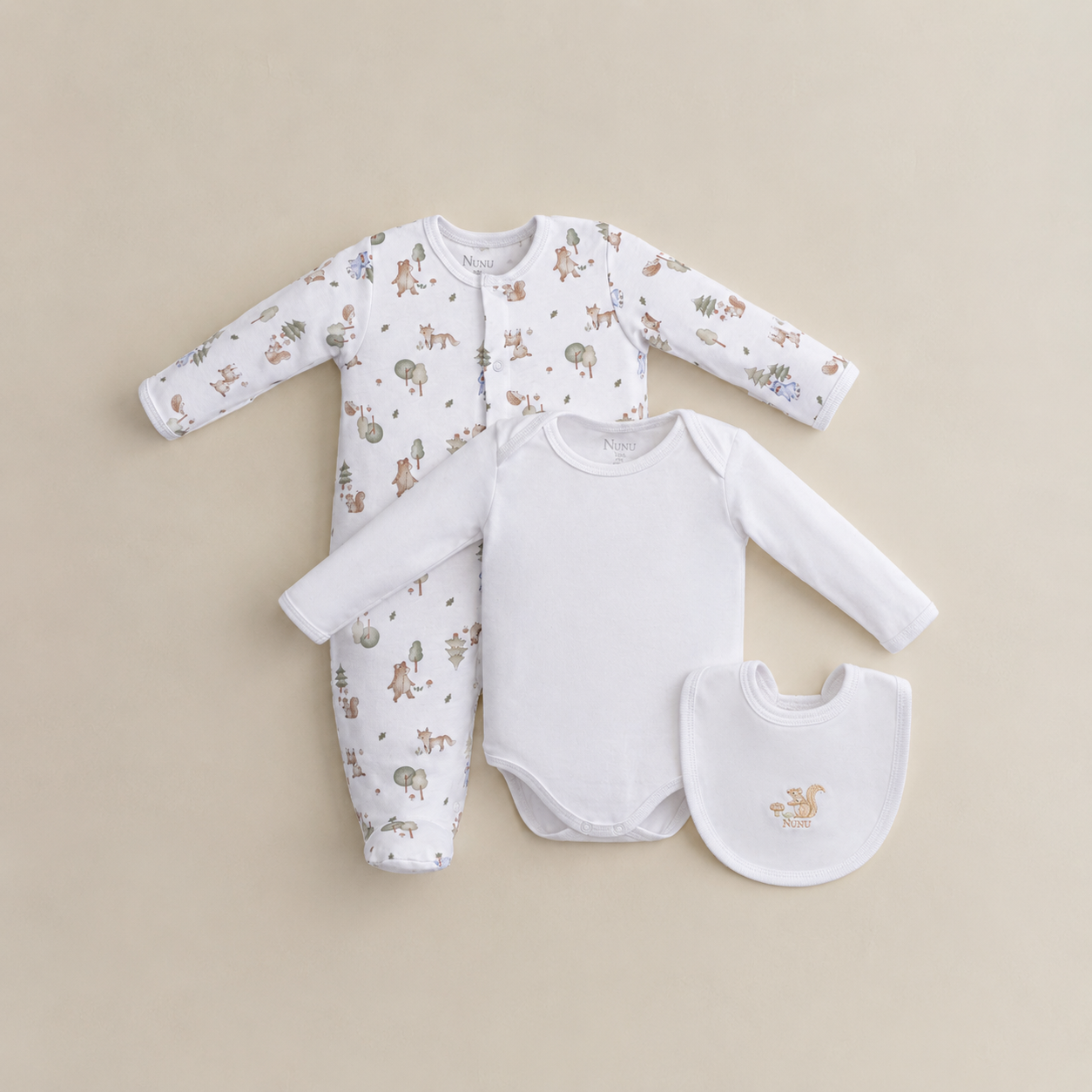 SET X3 ENTERIZO BODY BABERO FOREST