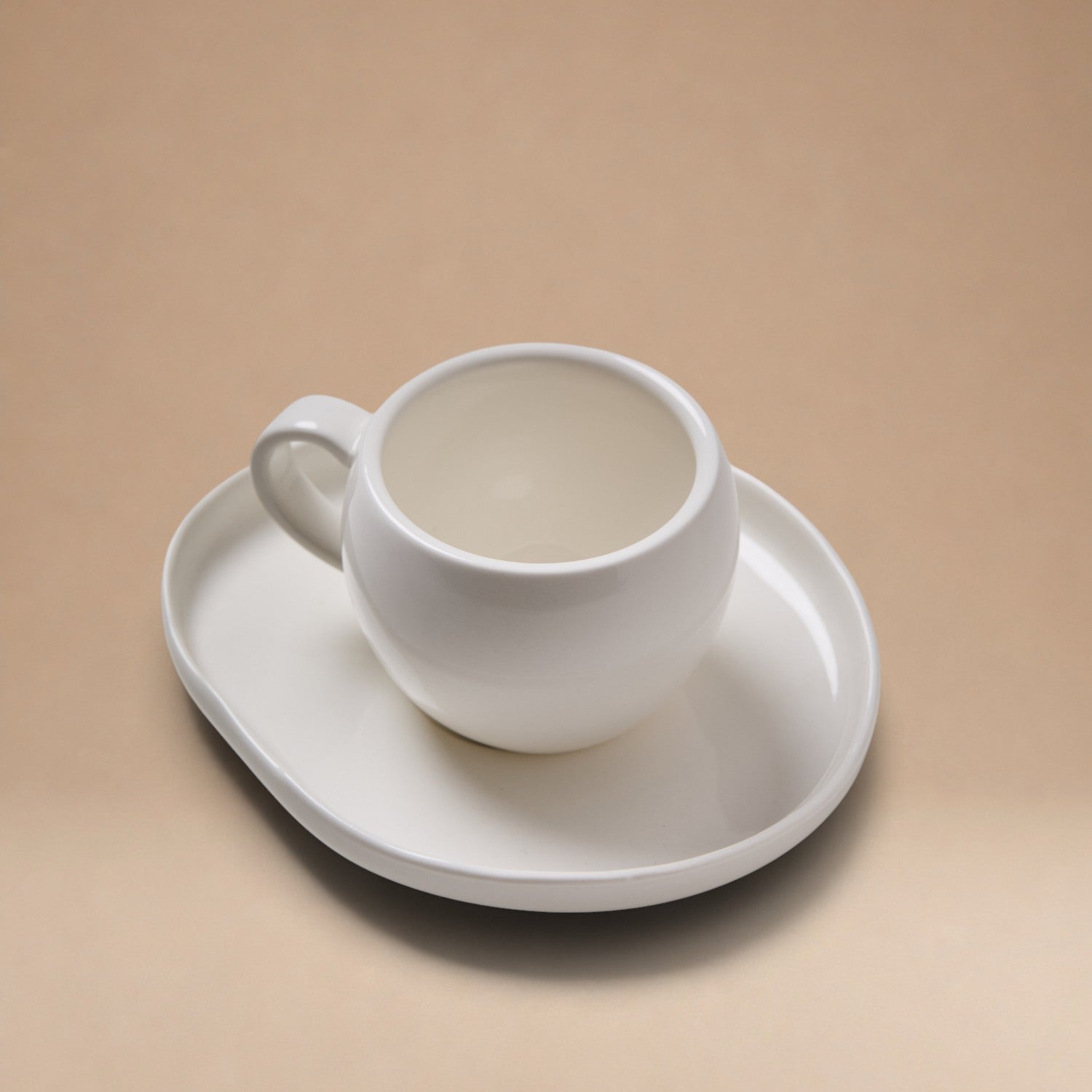 Set de 5 Piezas de Cerámica Blanco