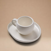 Set de 5 Piezas de Cerámica Blanco