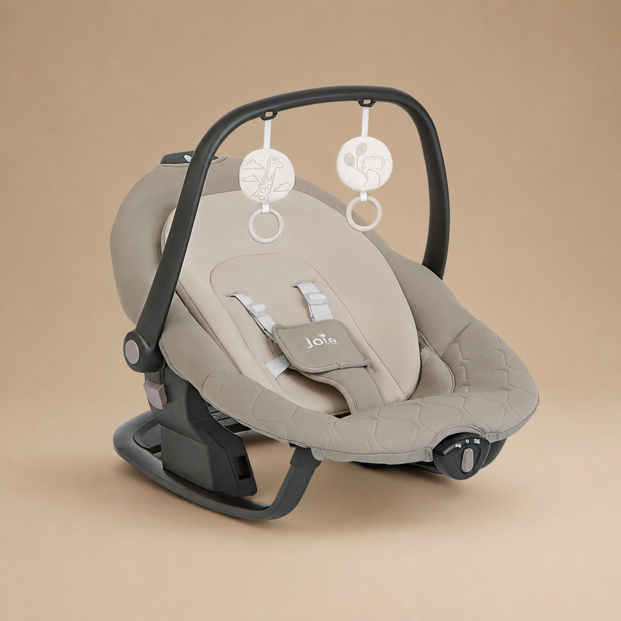 SILLA MECEDORA PARA BEBÉ JOIE 2 EN 1 SERINA HAZELNUT