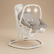 SILLA MECEDORA PARA BEBÉ JOIE 2 EN 1 SERINA WALNUT