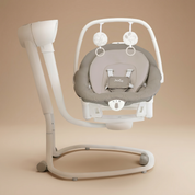 SILLA MECEDORA PARA BEBÉ JOIE 2 EN 1 SERINA WALNUT