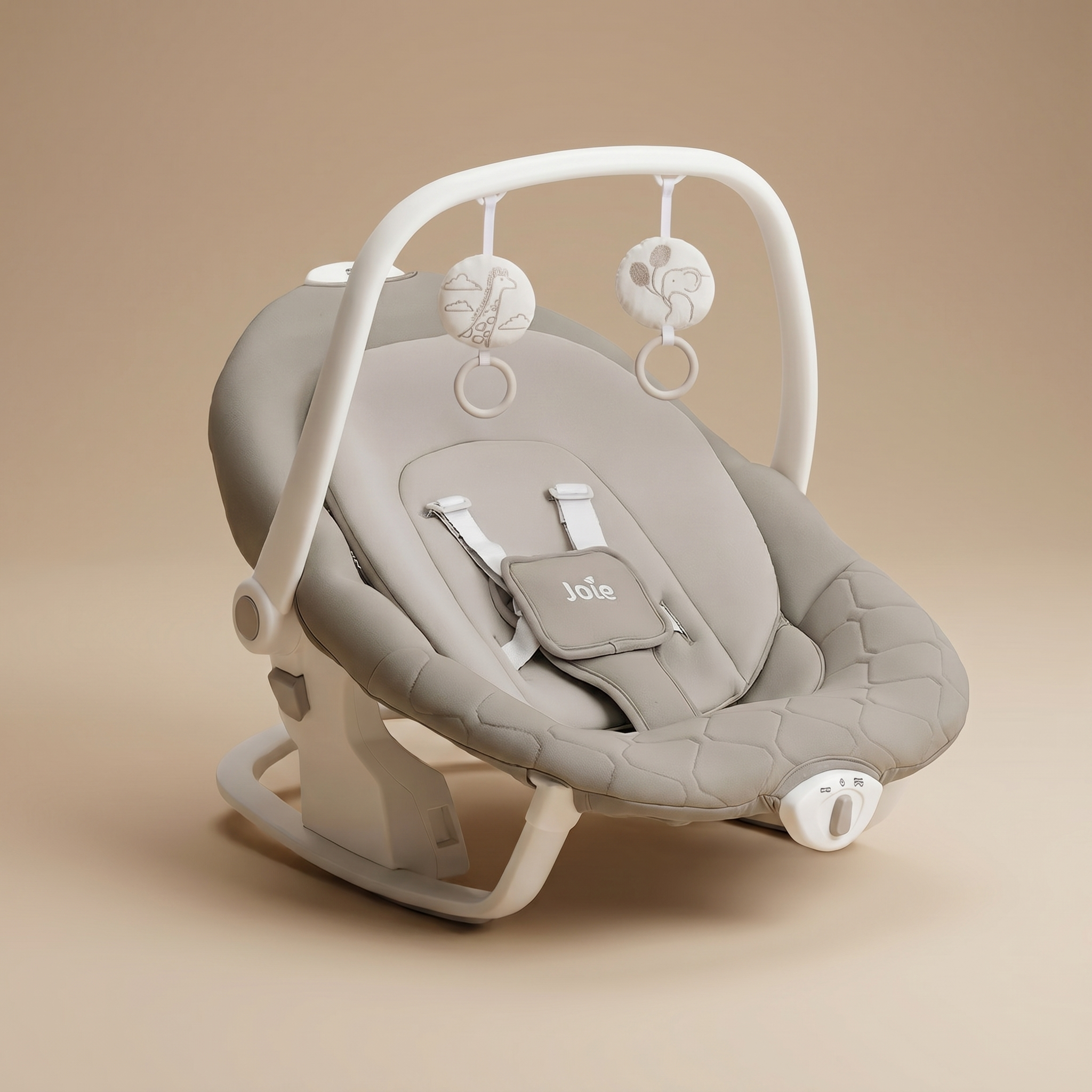 SILLA MECEDORA PARA BEBÉ JOIE 2 EN 1 SERINA WALNUT