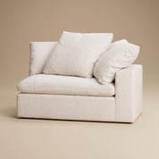 SOFÁ STRATA FEATHER 5 PIEZAS - PERFORMANCE NATIVE LINEN NATURAL