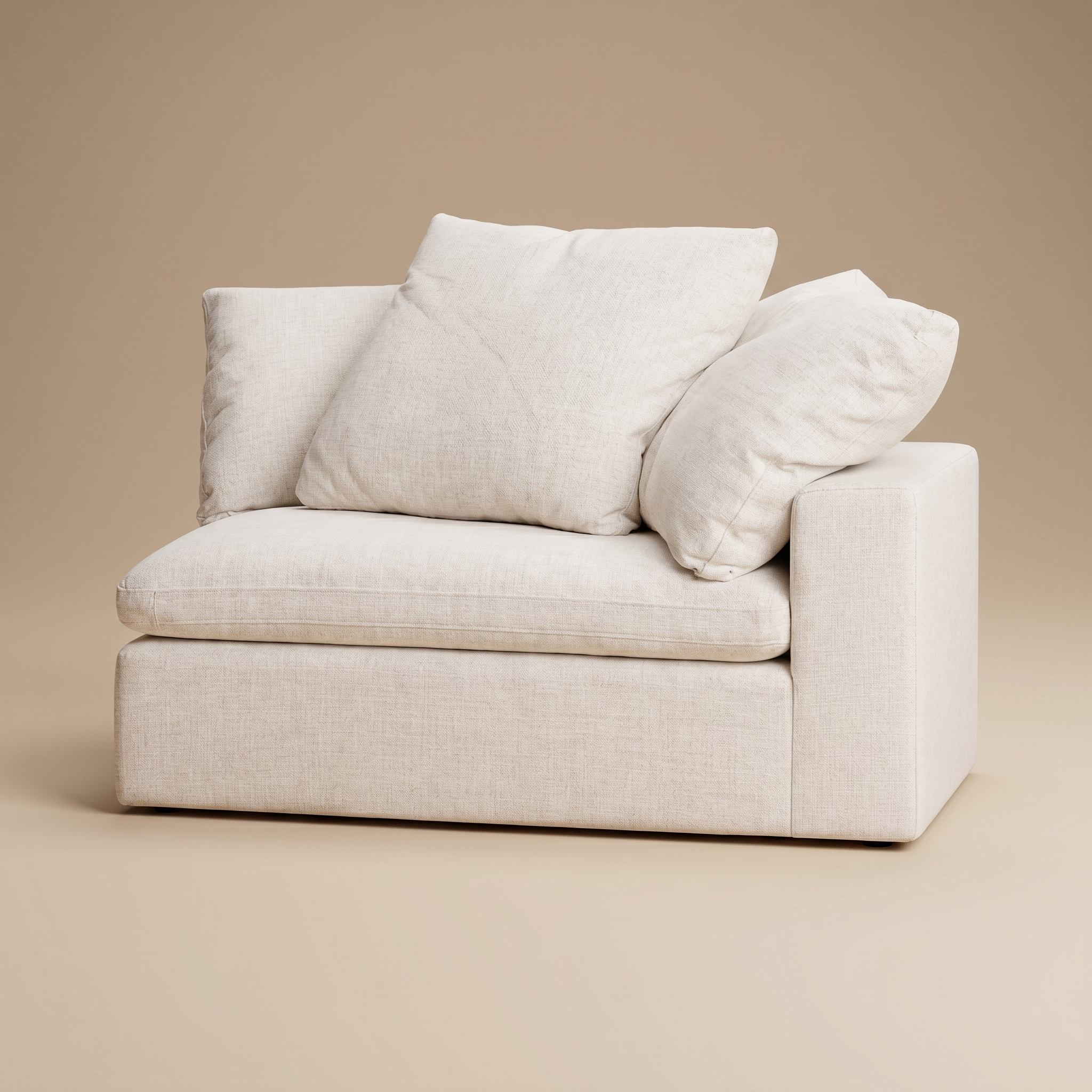 SOFÁ STRATA FEATHER 5 PIEZAS - PERFORMANCE NATIVE LINEN NATURAL