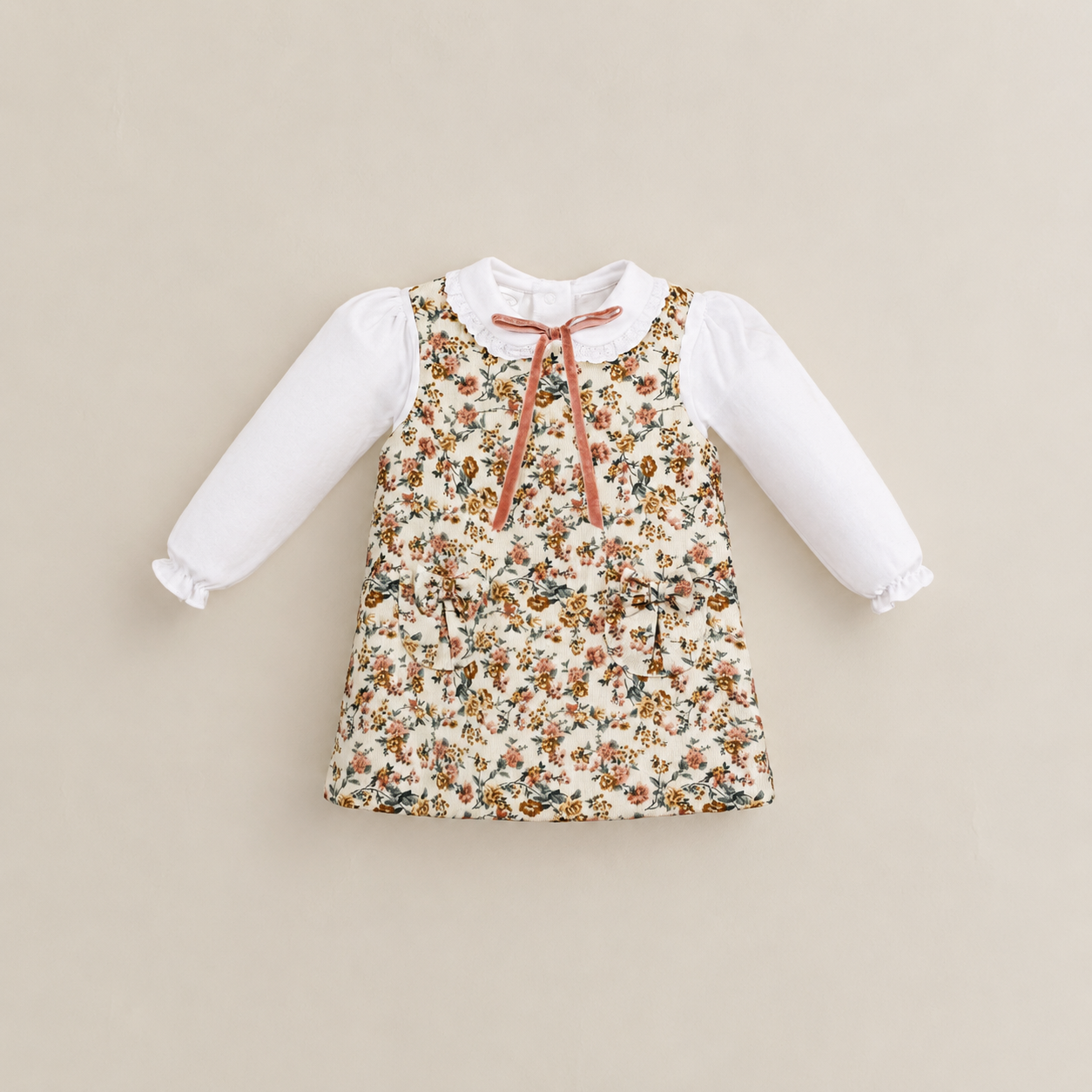 VESTIDO CORDUROY ESTAMPADO