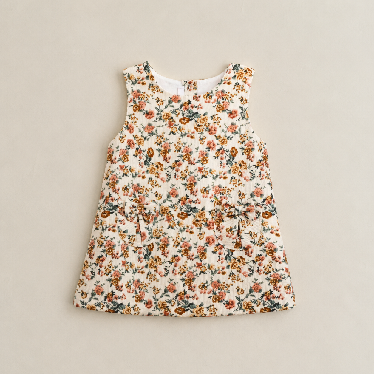 VESTIDO CORDUROY ESTAMPADO
