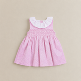 VESTIDO FLORES BORDADO PV26