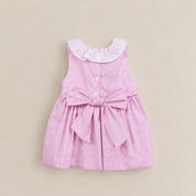 VESTIDO FLORES BORDADO PV26