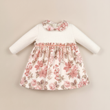 VESTIDO M/L FLORES