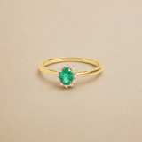 ANILLO LADY DI CON ESMERALDA